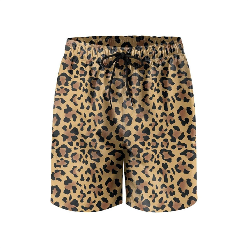 Trunks Board Surf - Celana pendek pantai motif 3D macan