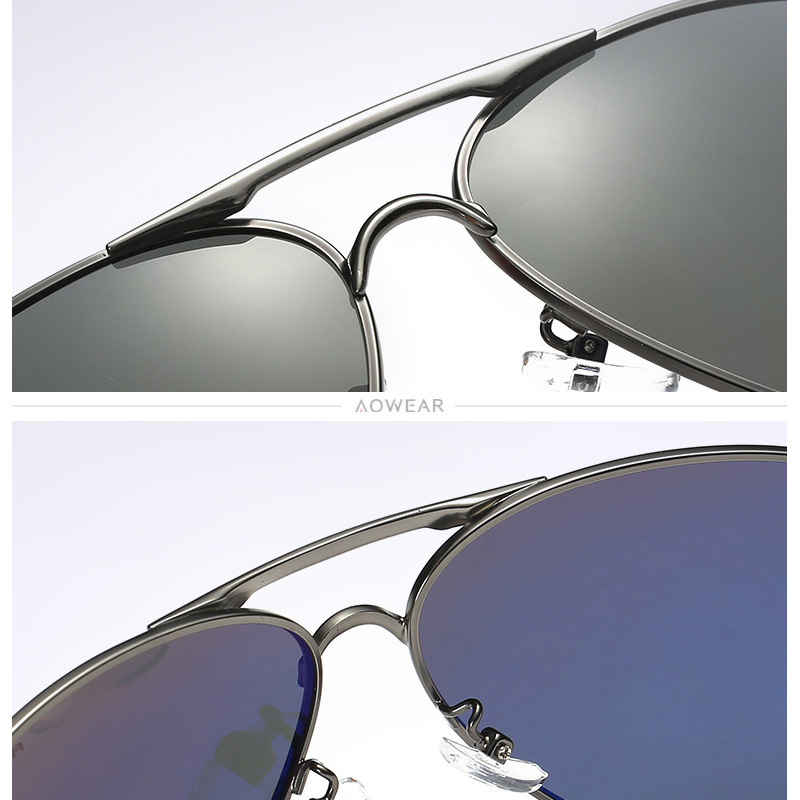 AOWEAR kacamata hitam penerban - Sunglasses Aviator Polarized ulasan dan harga