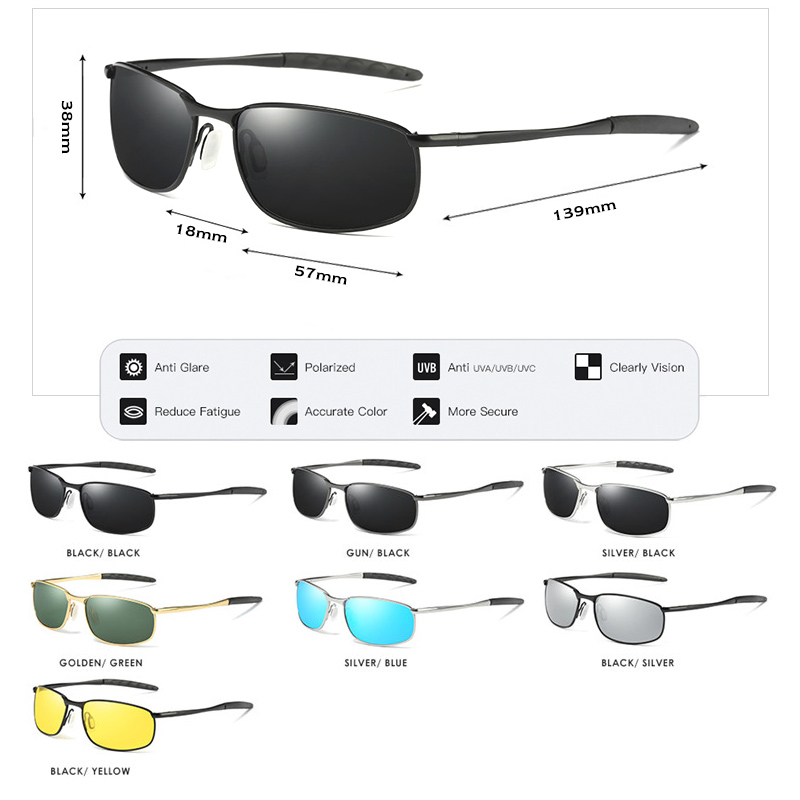 Lioumo Merek Desain Penerbanga - Sunglasses Aviator Polarized ulasan dan harga