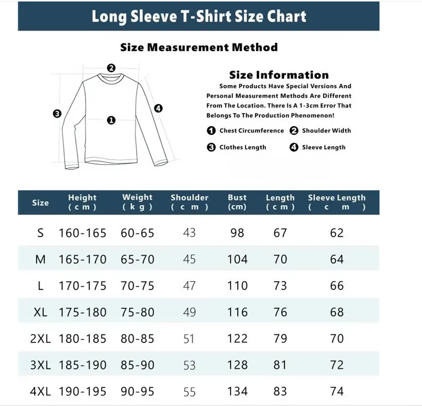 Kaos Lengan Panjang Pria Gaya  - Tee Graphic Print ulasan dan harga